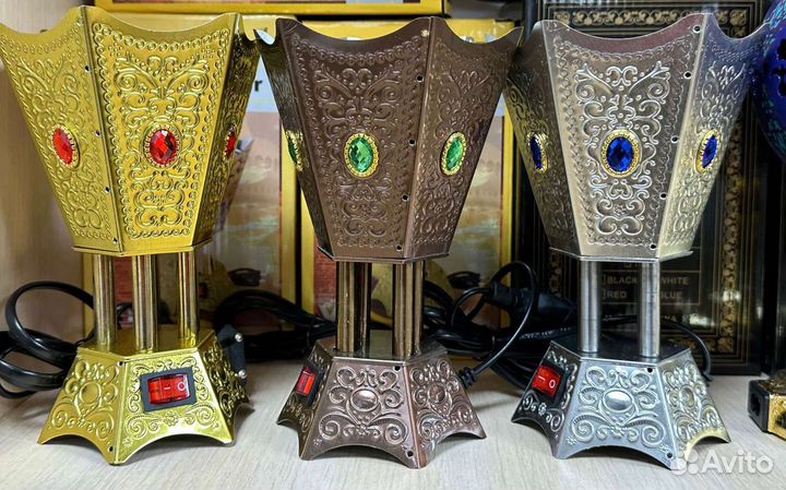 Бухурница, украшенная камнями