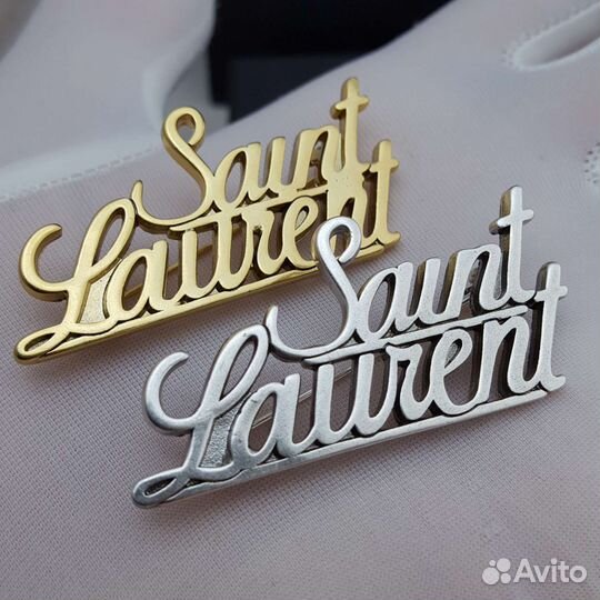 Брошь YSL Yves Saint Laurent