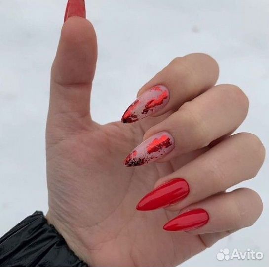 Красивые типсы с дизайном