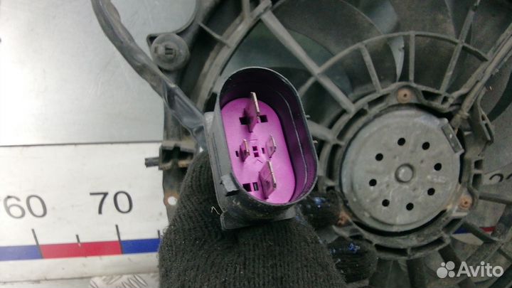 Вентилятор радиатора на Audi A4 B7