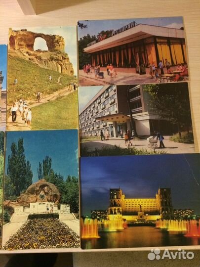 Открытки СССР города