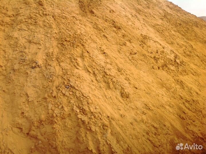 Песок карьерный с доставкой