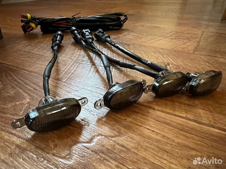 Ford Transit Дхо фонари в решетку радиатора компле