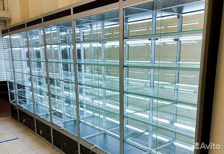 Монтаж светодиодной ленты. Подсветка витрин