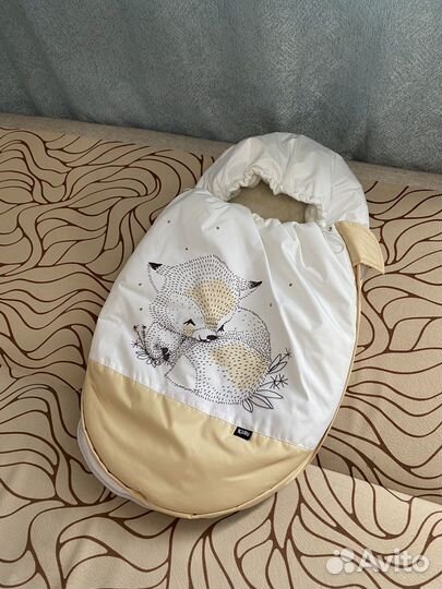 Конверт зимний на выписку и на прогулку