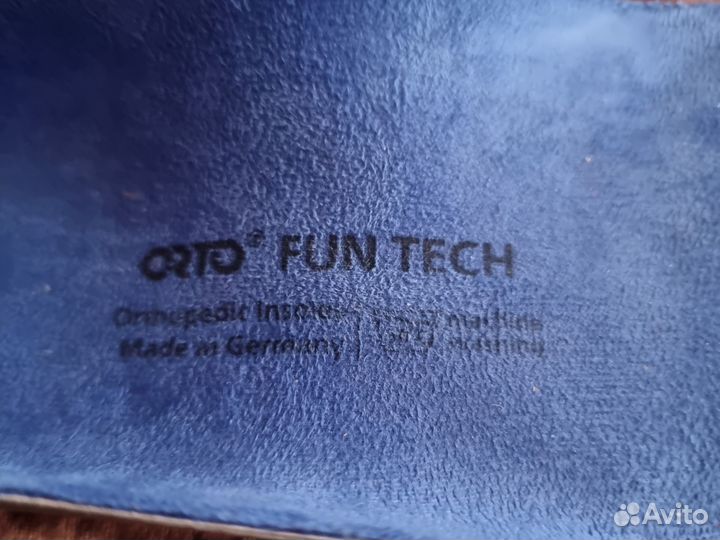 Ортопедические стельки orto fun