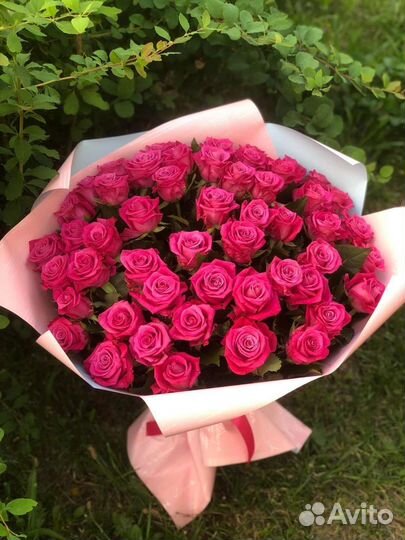 Цветы розы букет