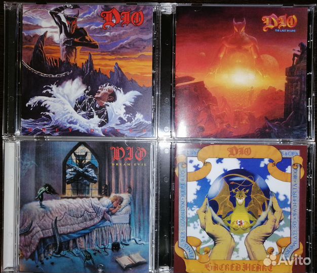Группа Dio, CD, Сд диски