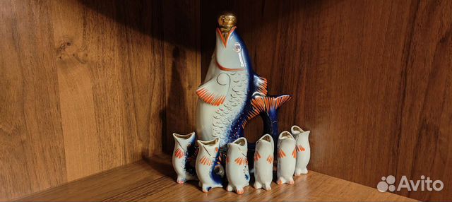 Графин и 6 стопок 