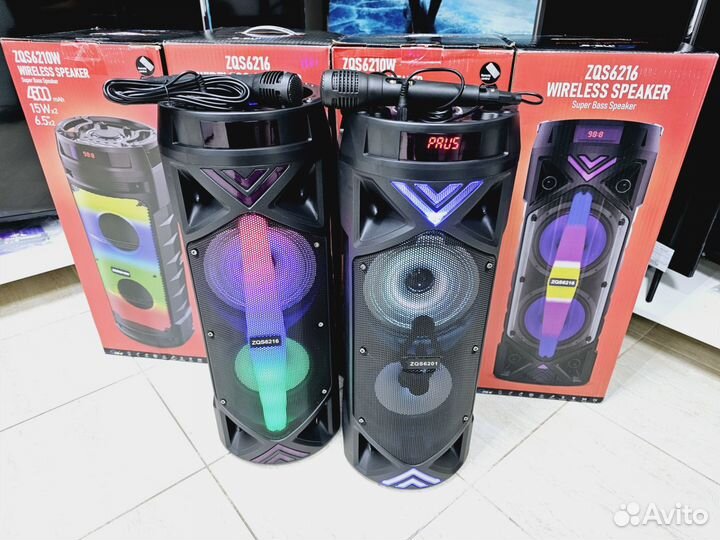 Аудиосистема 30Вт с караоке микрофоном (Окт139)