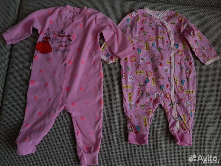 Пакет вещей для девочки 80 86