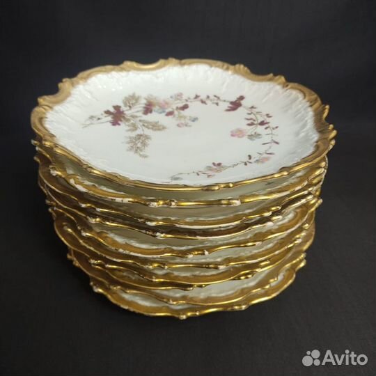 Набор антикварных тарелок (5 шт в наборе)