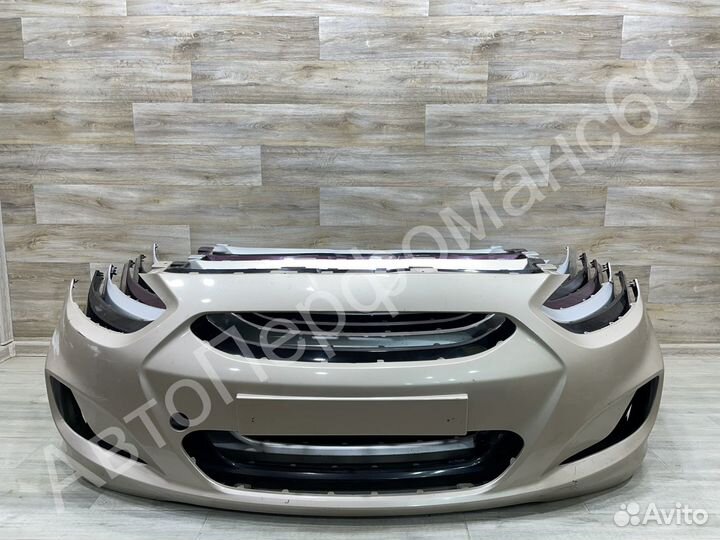 Бампер передний Hyundai Solaris 1 (2011-2014)