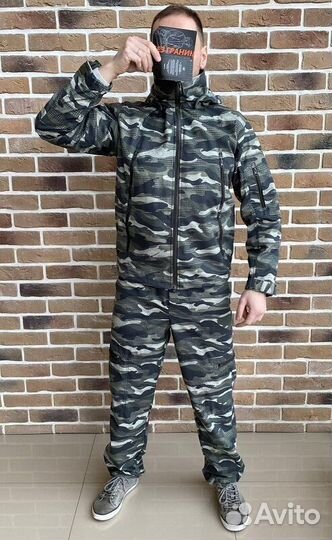 Костюм taygerr Тритонный твил, рельеф, р.48-50/182