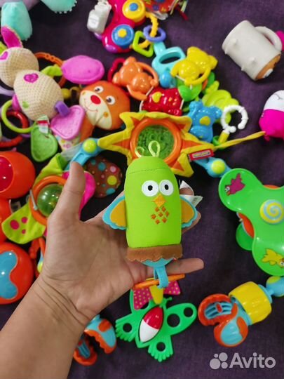 Игрушки для малышей пакетом (tiny love, fisher)