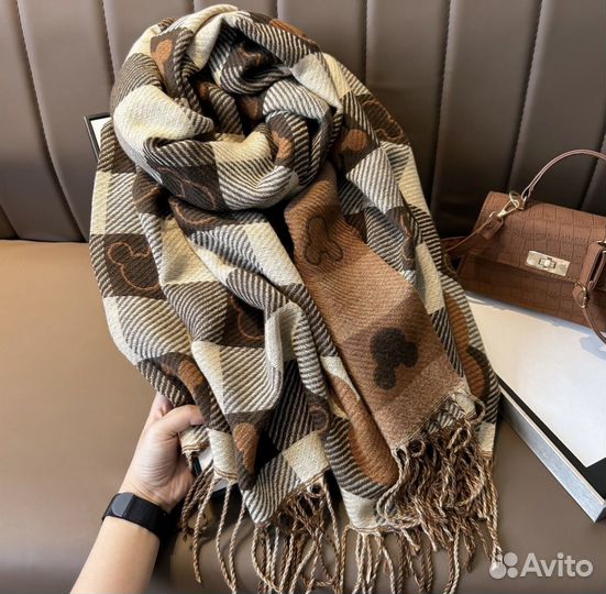 Палантин disney mickey mouse кашемир/шелк