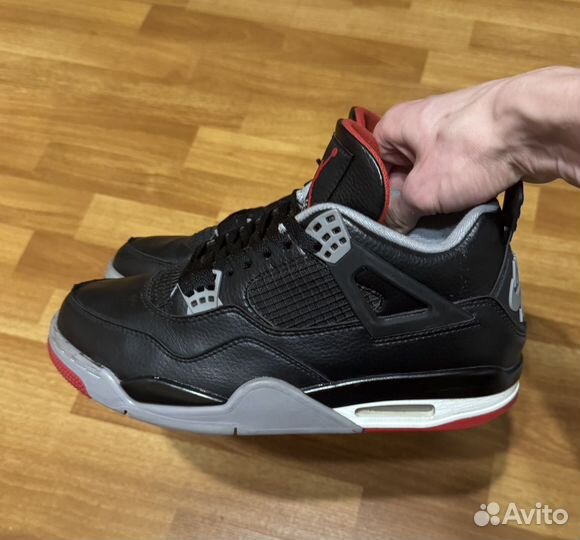 Кроссовки Jordan 4 Retro Bred Reimagined Оригинал