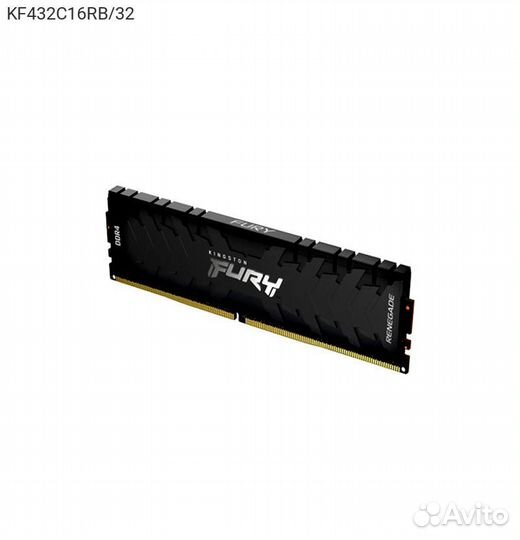 Модуль памяти Kingston fury Renegade Black 32GB DI