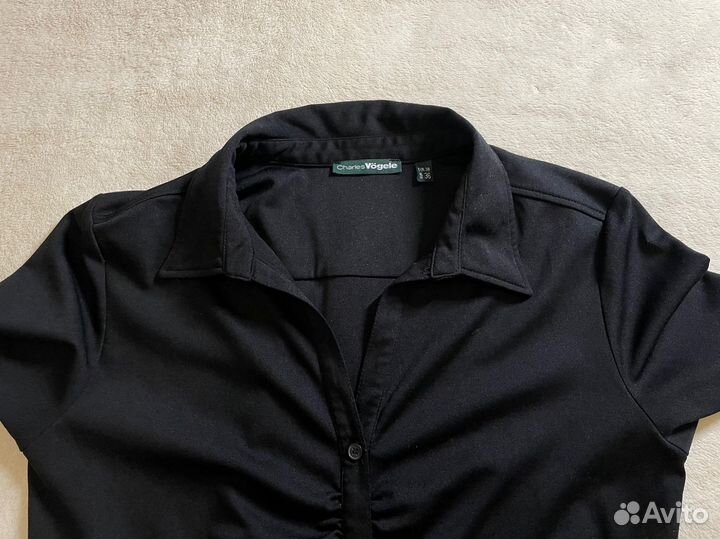 Рубашка с вырезом