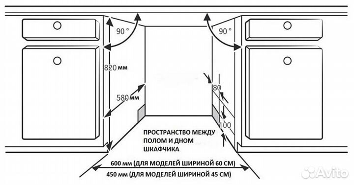 Новая посудомоечная машина Korting KDI 60110