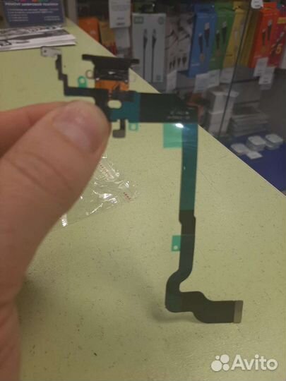 Шлейф с разъёмом питания для iPhone X