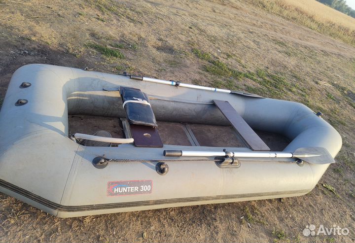 Надувная лодка hunter 300лт