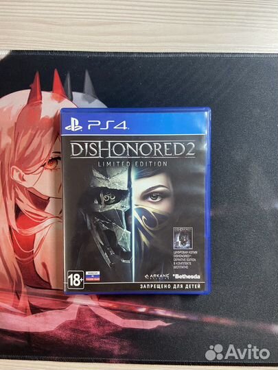 Dishonored 2 для playstation 4,5