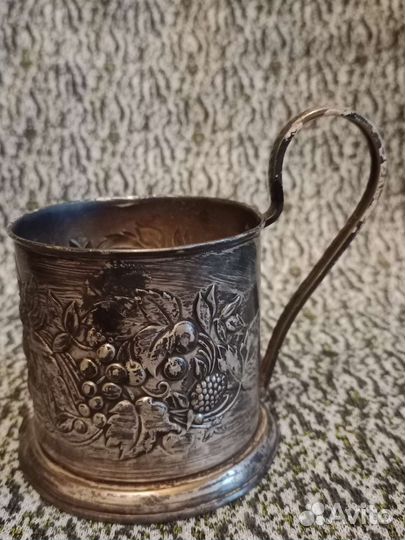 Подстаканник мельхиор СССР