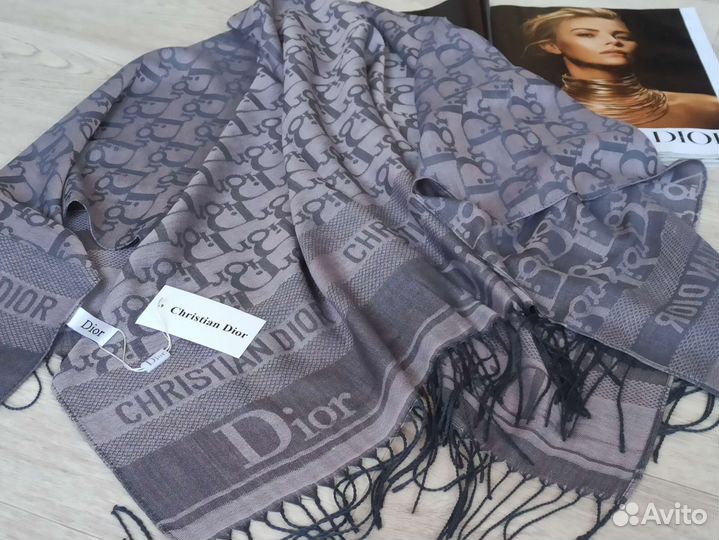 Платок 100/100 Christian Dior розовый 9 расцветок