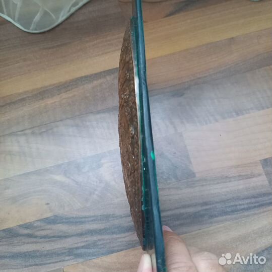 Редкая чеканка барельеф медный Камасутра