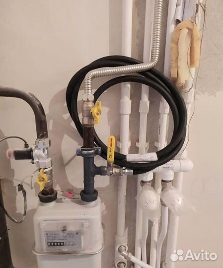 Подключение газовой плиты, врезка