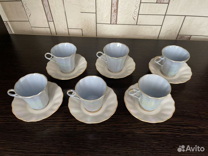 Кофейный сервиз керамика СССР