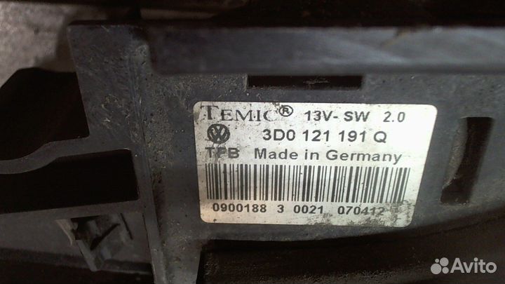 Вентилятор радиатора Volkswagen Phaeton, 2007