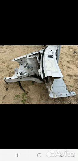 Лонжерон передний правый Volkswagen Polo б/у
