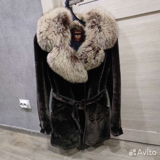 Шуба из мутона