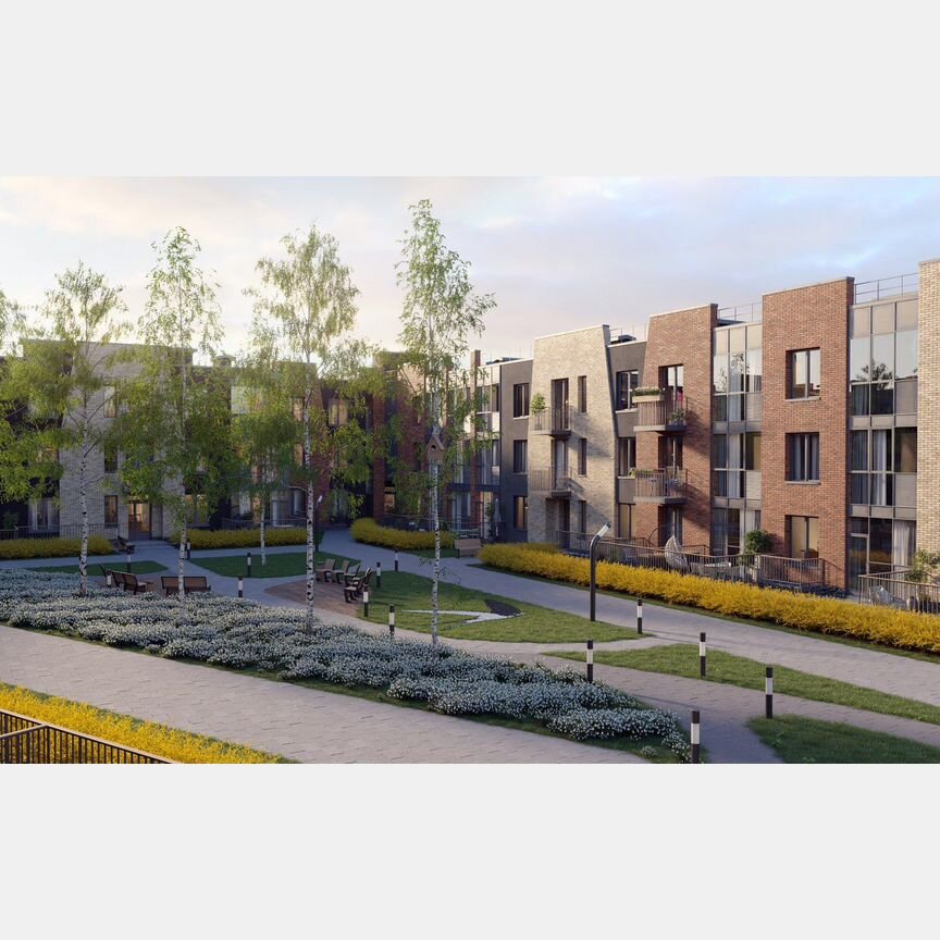 1-к. квартира, 40,5 м², 2/3 эт.