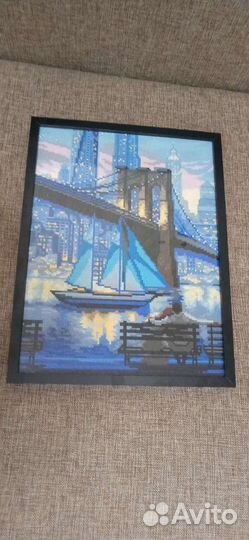 Алмазная Мозайка 30х40 С рамкой