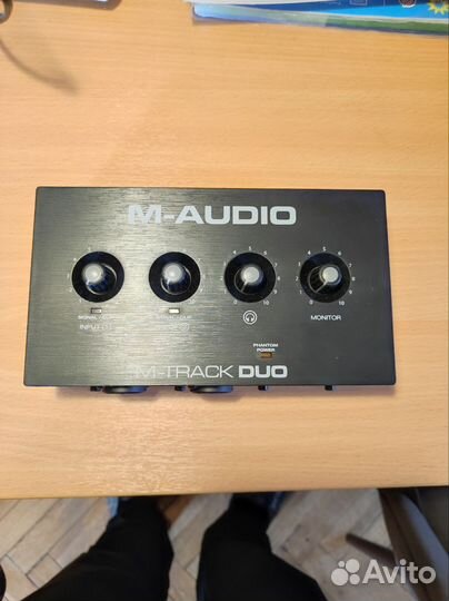 Внешняя звуковая карта m audio m track duo
