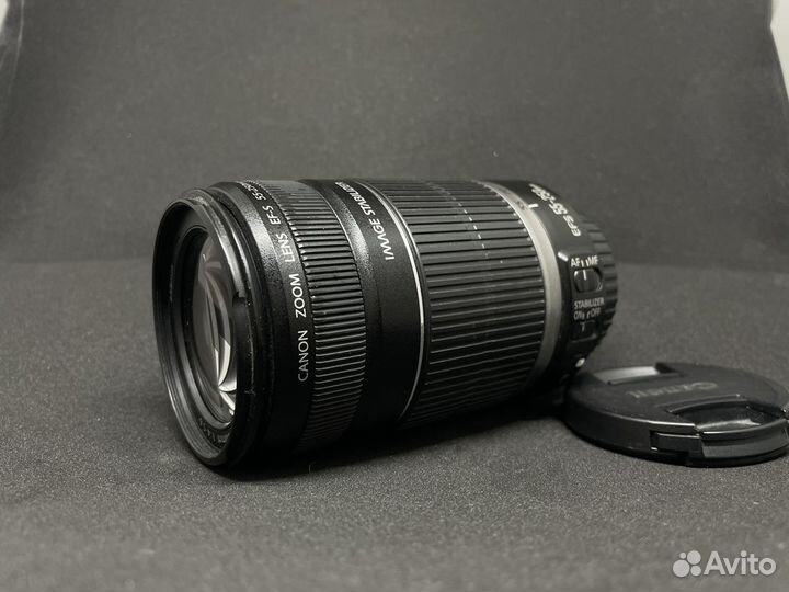 Объектив для canon 55-250 ef-s со стабом