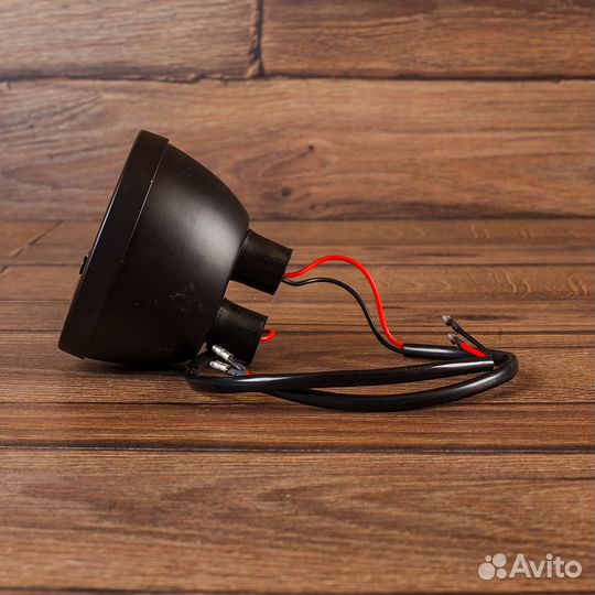 Задний кастом фонарь black red