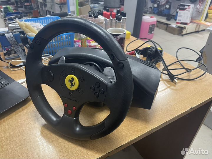 Игровой руль thrustmaster ferrari gt