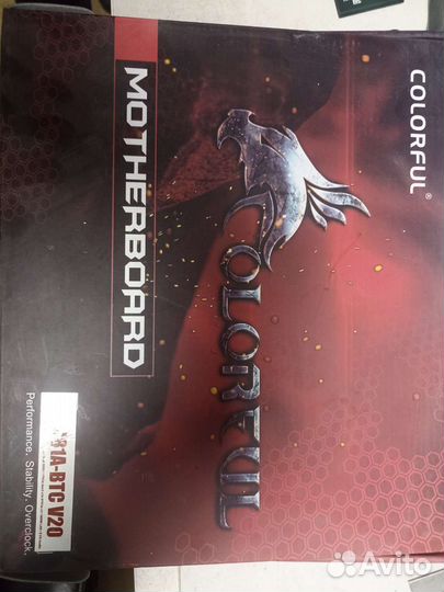 Материнская плата colorful c.n81a btc v20