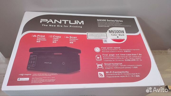 Принтер pantum m6500w