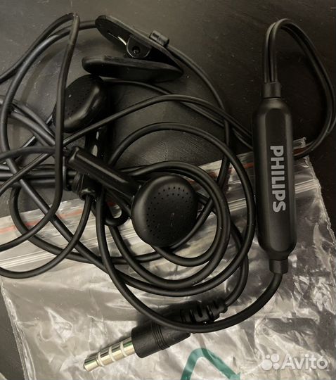 Наушники проводные новые
