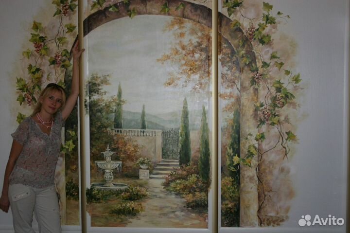 Роспись стен, живопись, декор, картины