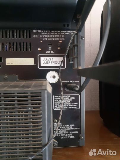 Музыкальный центр panasonic sa ch72