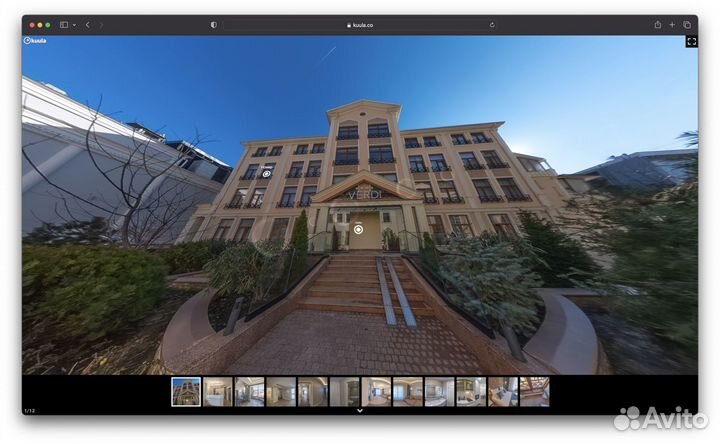 Создание 360 панорам/виртуальный тур matterport