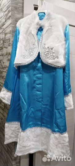 Костюм Снегурочки взрослый женский