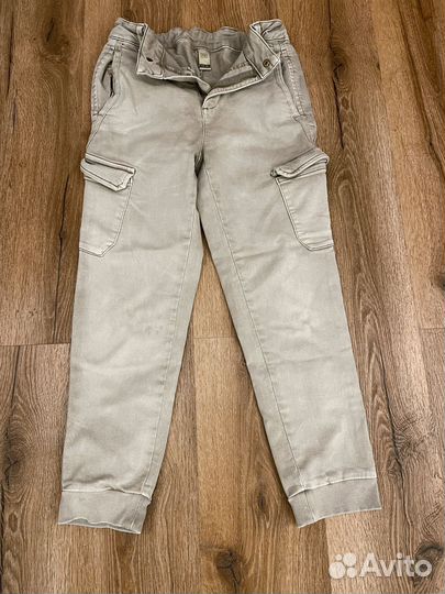 Джинсы RE п.140, рубашка h&m р.146 на мальчика