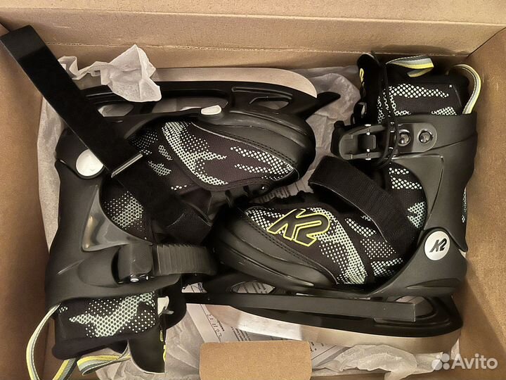 Коньки ледовые раздвижные